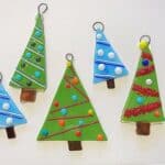 Fused Glass Ornaments – 12/8